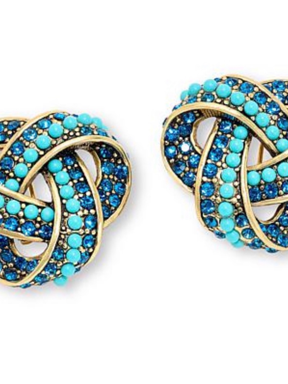 NWT-Crystal Love Me Knot Earrings
